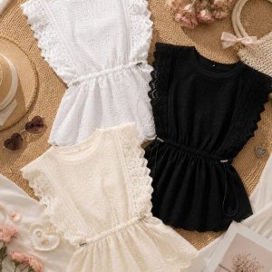 BLUSA FRESCA CALADA CON JARETA