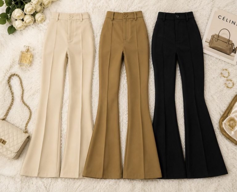 PANTALÓN DE VESTIR FLARE