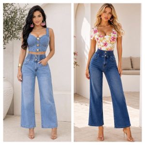 JEANS CON PRETINA ELÁSTICA