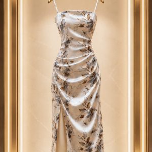 VESTIDO MIDI FLORAL