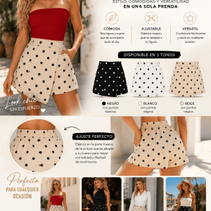 FALDA SHORT LUNARES