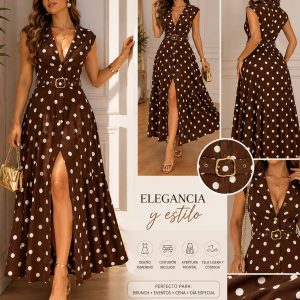 VESTIDO CAMISERO LUNARES