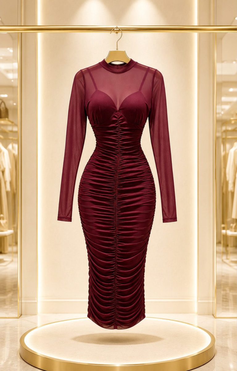 VESTIDO MIDI ELEGANCE
