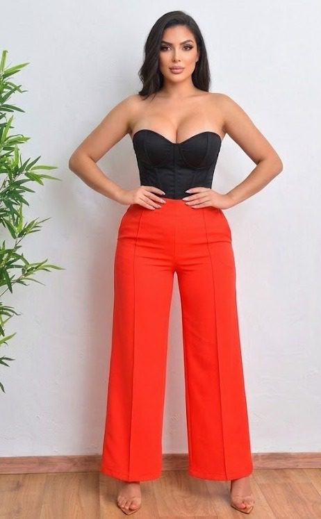 PANTALON AMPLIO LISO