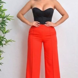 PANTALON AMPLIO LISO