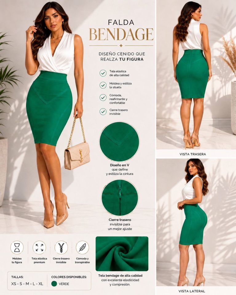 FALDA MOLDEADORA BANDAGE
