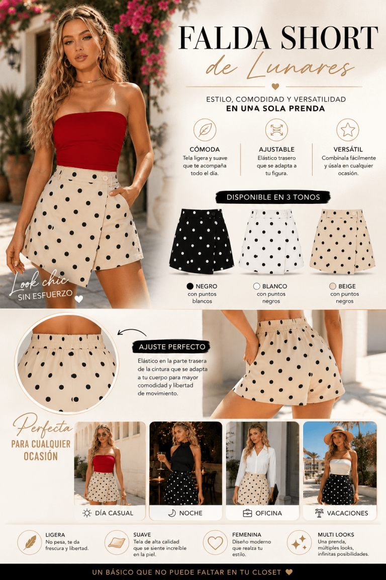 FALDA SHORT LUNARES