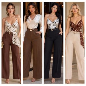 PANTALÓN BÁSICO CON CINTURÓN