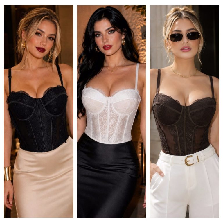 BUSTIER CON ENCAJE