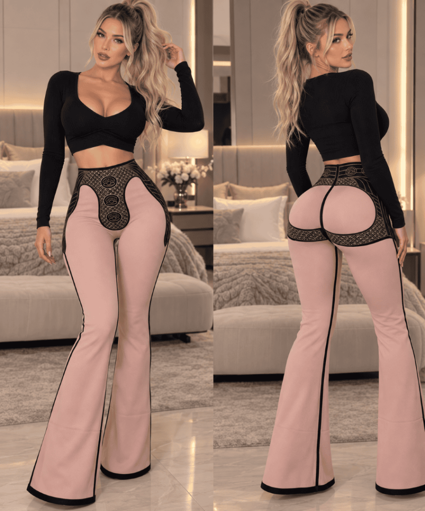 LEGGINGS FLARE AFELPADO
