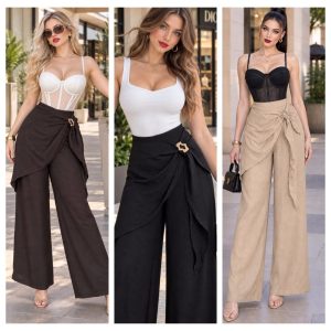 PANTALON CON BROCHE