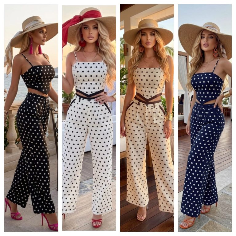 CONJUNTO FRESCO POLKA DOTS