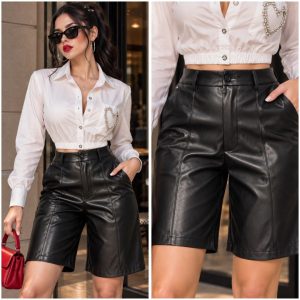 SHORT SASTRE DE VINIPIEL
