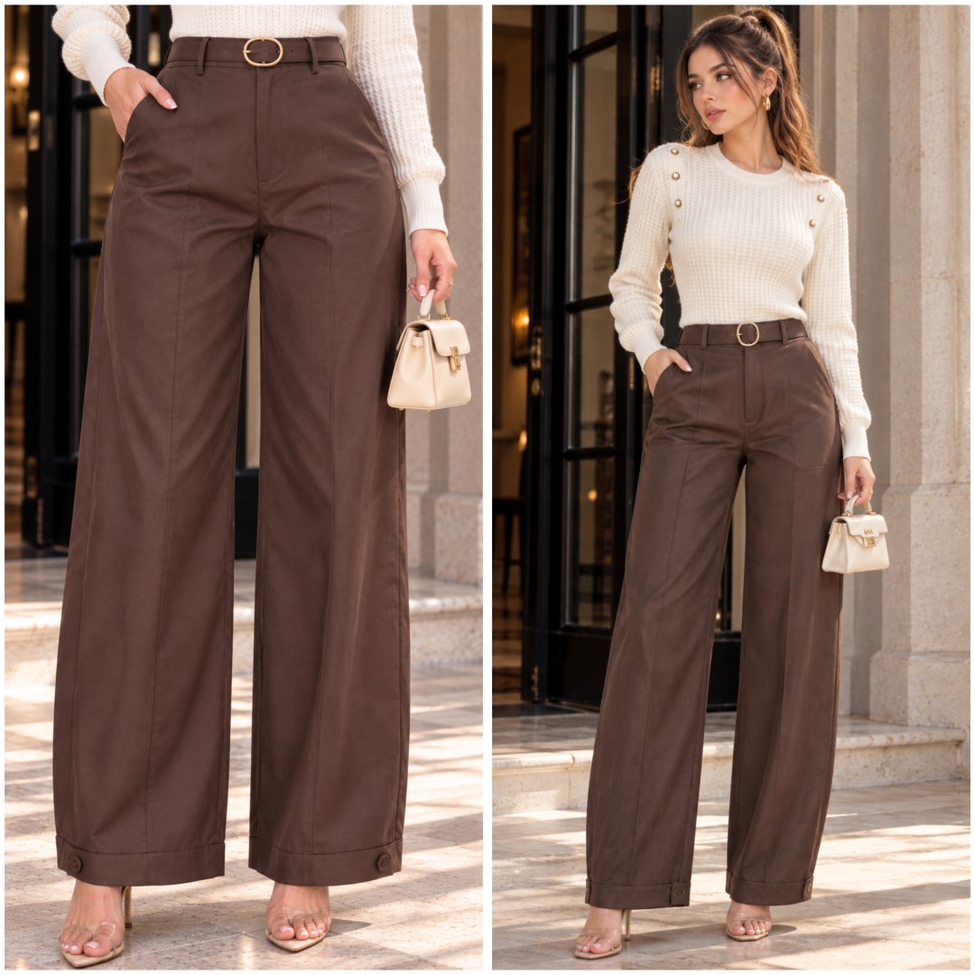 PANTALON CLASICO CON CINTURON